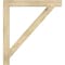 Ekena Millwork Traditional Block Rough Sawn Bracket, Douglas Fir, 4"W x 38"D x 42"H BKT04X38X42TRA05RDF - alternate 3